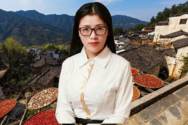 红色妖姬只能跟在她的身后，同时看着地上那滩鲜血，触目惊心