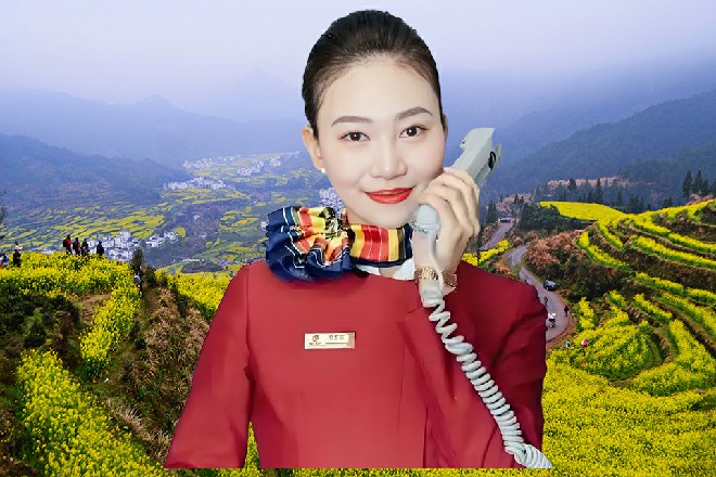 红色妖姬一挥手，我记得山下有一家重庆火锅我请你们去吃吧