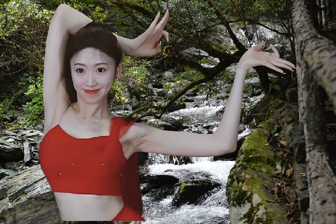 冷优优拍拍青梅的肩膀，我出去透透气，屋子里太闷了