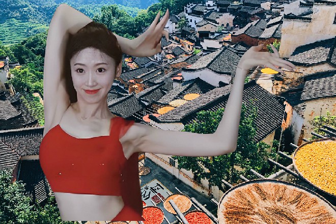 陈佳音就像是画里的美人一样，让人无法移开自己的目光