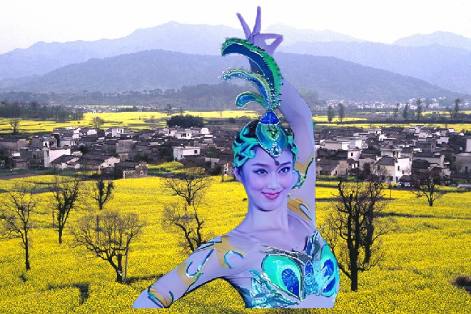红色妖姬已经出现在了鬼王的身前，同时手里的镰刀狠狠挥舞
