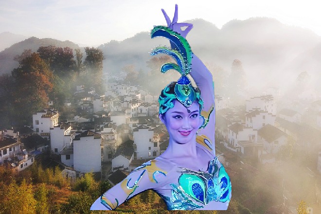 一直到僧人们再次休息，那人影又慢慢出现在他身前
