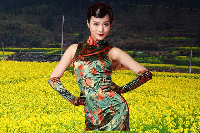 这真气形成一层保护圈，阴阳二气作祟，太极图出现