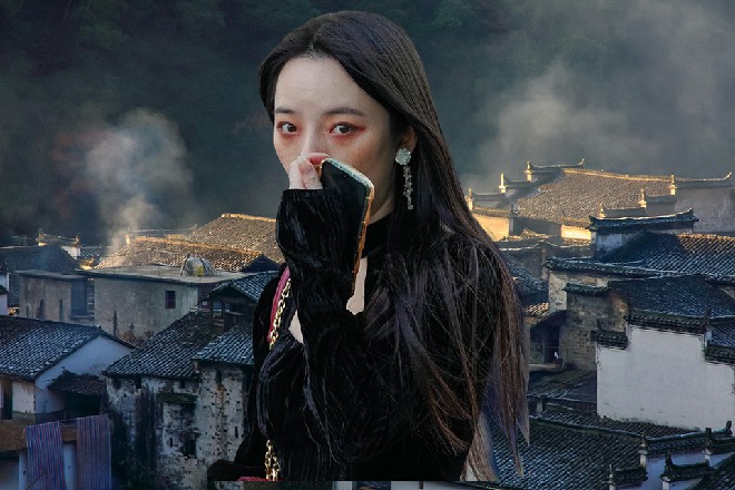 容小薰要疯了，慌忙站了起来，你看你看，他裤子没有脱