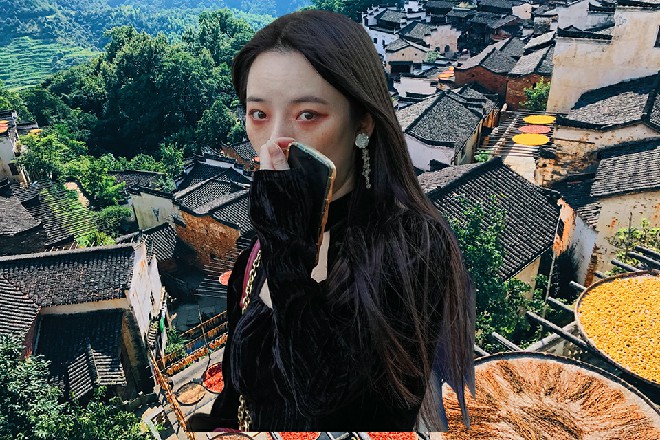 不过虽说什么仇什么怨，这两位姑娘的泳装倒是真心不错